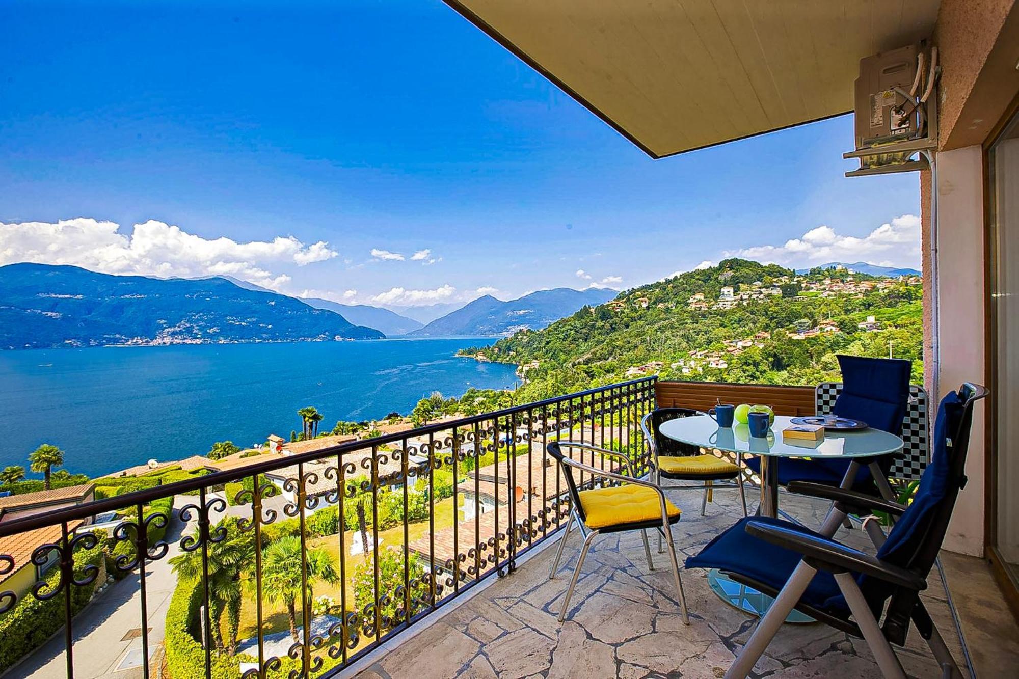 Parco Belmonte: Vista Fantastica Apartment Brezzo ภายนอก รูปภาพ